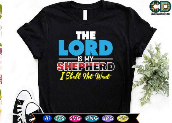 LORD IS MY SHEPHERD Graphics Freebies Review