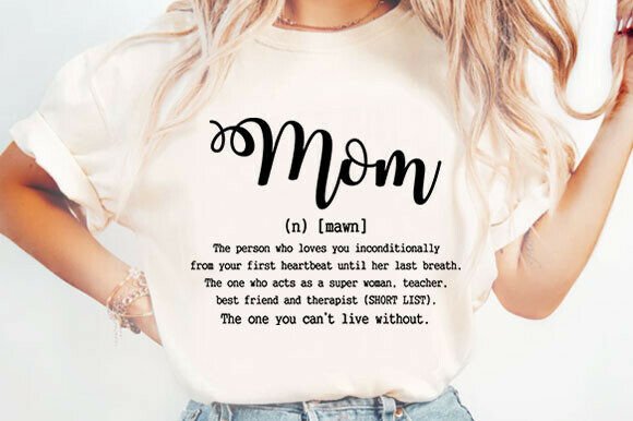 Mom Dictionary SVG: Fresh Graphics for T-Shirt Designs