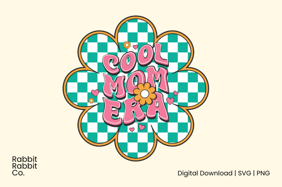 Retro Cool Mom Era: Graphics for T-Shirt Designs