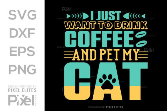 Review: I Just Want to Drink Coffee and Pet My Cat Design