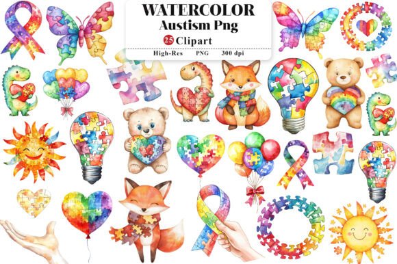 Reviewing Autism Awareness Day Clipart for Embroidery