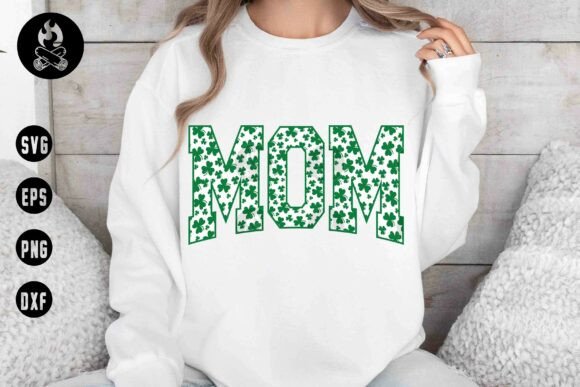 Shamrock Mom SVG: Graphics for T-Shirt Designs